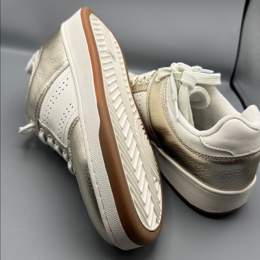 Marc Fisher LTD Leather Sneakers - Flynn - Picture 5 of 5